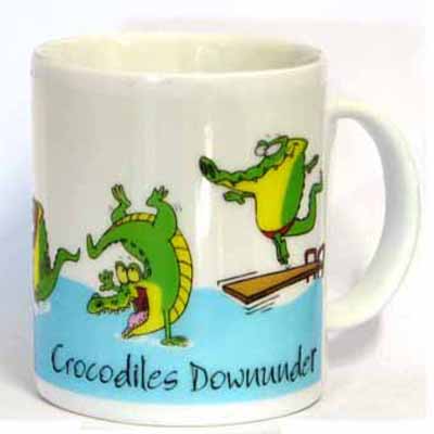 Ceramic Mug Croc Downunder